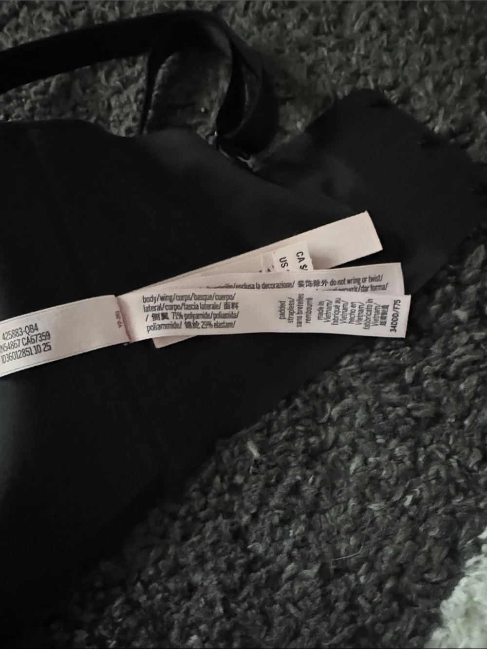 Victorias Secret seamless strapless